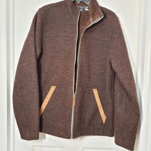Men's Marmot Brown Full-Zip Sweater Used Excellent Condition